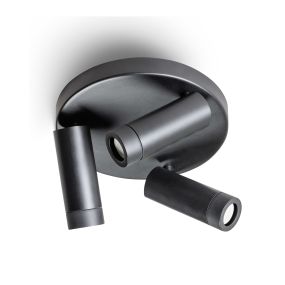 ETH Miller - Aufbaustrahler 3L - Ø 21 x 14,5 cm - schwarz