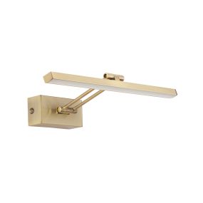 Nova Luce Marnell - Wandleuchte - 37,6 x 20,5 x 5,5 cm - 12W LED inkl - Messing antik