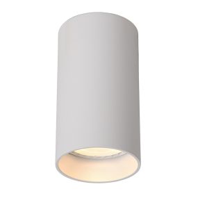 Lucide Delto Round - Aufbaustrahler - Ø 5,5 x 10 cm - 5W dimmbare LED inkl - dimmbar bis warm - weiß