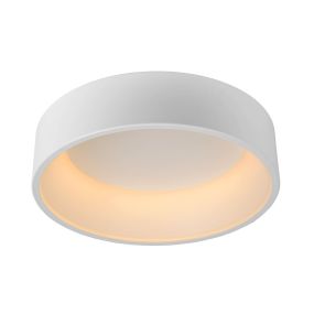 Lucide Talowe Led - Deckenleuchte - Ø 45 x 13 cm - 30W dimmbare LED inkl - weiß