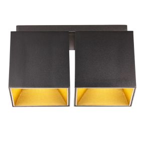 Nordlux Ethan - Aufbaustrahler 2L - 21,6 x 10,5 x 12 cm - schwarz
