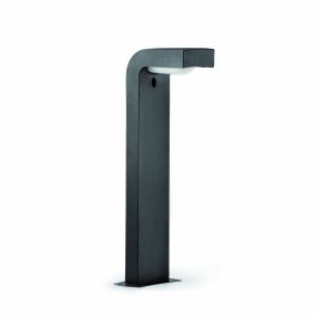 Faro Klamp - Gartenleuchte - 20 x 10 x 66 cm - IP44 - dunkelgrau