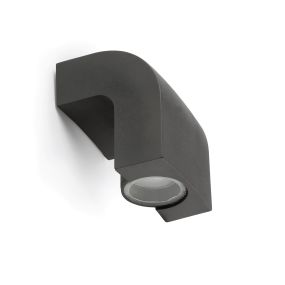 Faro Klamp - Wandleuchte - 11 x 11 x 13 cm - IP44 - dunkelgrau
