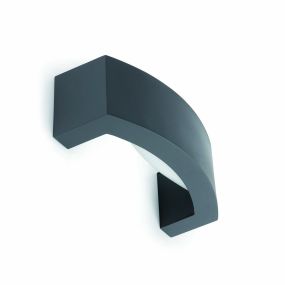 Faro Ancora - Wandleuchte - 26,4 x 11 x 9 cm - IP44 - dunkelgrau
