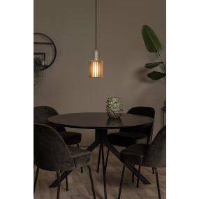 Lucide Lambres - Hängeleuchte - Ø 15 x 164 cm - taupe