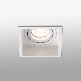 Faro Hyde - Einbaustrahler - 89 x 89 mm, 83 x 83 mm Einbaumaß - mattweiß