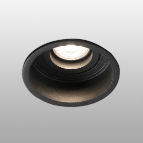 Faro Hyde - Einbaustrahler - Ø 89 mm, Ø 83 mm Einbaugröße - mattschwarz