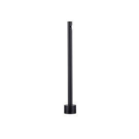 Nova Luce Luxor - Gartenleuchte - Ø 8 x 60 cm - 4W LED inkl. - IP65 - Sand schwarz