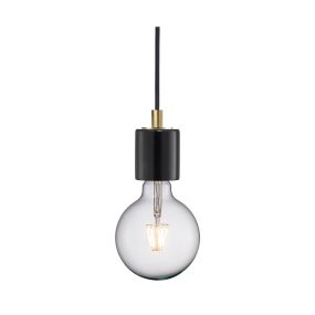 Nordlux Siv - Pendelleuchte - Ø 6 x 280 cm - schwarz