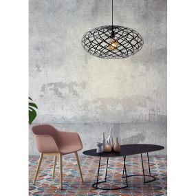 Lucide Wolfram - Hängeleuchte - Ø 65 x 162 cm - schwarz