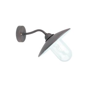 Faro Wally - Wandleuchte - 30 x 37,4 x 30 cm - IP44 - rostbraun