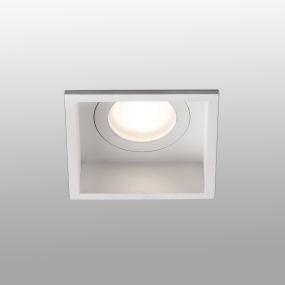Faro Hyde - Einbaustrahler - 89 x 89 mm, 83 x 83 mm Einbaumaß - IP44 - mattweiß