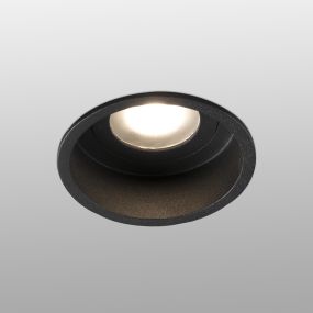 Faro Hyde - Einbaustrahler - Ø 89 mm, Ø 83 mm Einbaugröße - IP44 - mattschwarz