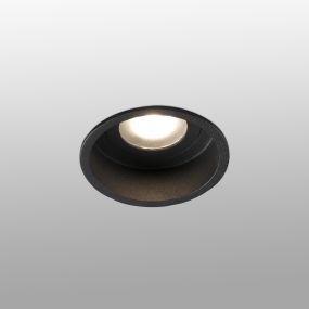 Faro Hyde - Einbaustrahler - Ø 89 mm, Ø 83 mm Einbaugröße - IP44 - mattschwarz