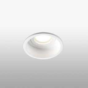 Faro Hyde - Einbaustrahler - Ø 89 mm, Ø 83 mm Einbaugröße - IP44 - mattweiß