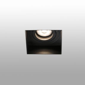 Faro Hyde Trimless - Einbaustrahler - 82 x 82 mm, 102 x 93 mm Einbaumaß - mattschwarz