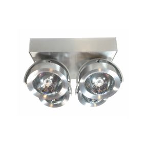 Artdelight Dutchess LED - Aufbaustrahler 4L - 25 x 25 x 17,5 cm - 4 x 13W dimmbare LED inkl - Aluminium