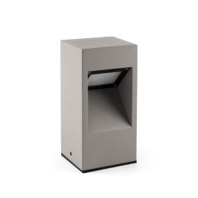 Faro Cast - Gartenleuchte - 15 x 13 x 30 cm - 10W LED inkl. - IP65 - dunkelgrau