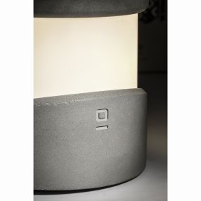 Faro Block - Wandleuchte - Ø 14,7 x 13,5 cm - IP65 - grau