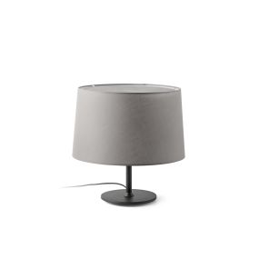 Faro Windsor – tischlampe – Ø 48,5 x 51 x 29 cm – mattschwarz und grau