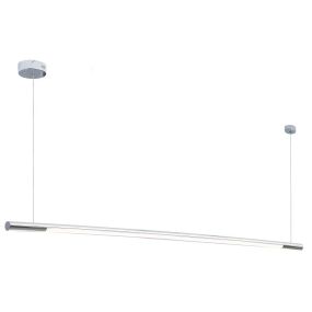 Maxlight Organic Horizon - Pendelleuchte - 150 x 140 cm - 26W dimmbare LED inkl - Chrom
