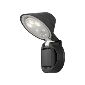 Konstsmide Prato - Außenwandlampe mit Batteriebetrieb - 16 x 16 x 24 cm - inkl. 1,5W LED - IP44 - Schwarz