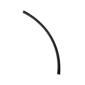 Nova Luce Curve - Kurvenschiene 72 Grad - 120 x 4,1 x 7,5 cm - Sand schwarz