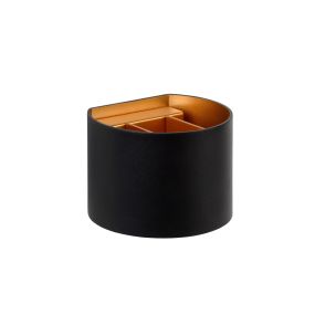 Lucide Xio - Wandleuchte mit 2 verstellbaren Strahlen - 13 x 11 x 9,7 cm - 4W LED inkl - schwarz