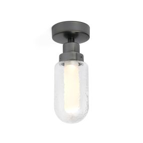Faro Brume - Deckenleuchte - Ø 8 x 23 cm - 3W LED inkl. - IP44 - anthrazit