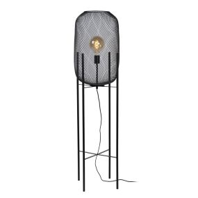 Lucide Mesh - Stehleuchte - Ø 35 x 135 cm - schwarz