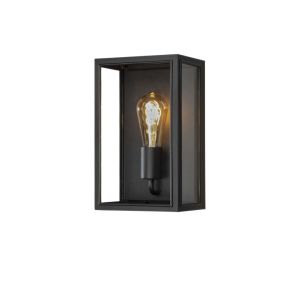 Konstsmide Carpi - Wandleuchte - 13,5 x 30 x 18 cm - IP44 - schwarz