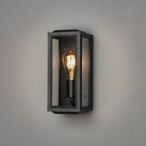 Konstsmide Carpi Mini - Wandleuchte - 15 x 30 x 12,5 cm - IP44 - schwarz