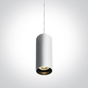 ONE Light Cylinder - Hängeleuchte - Ø 6,8 x 146,5 cm - weiß