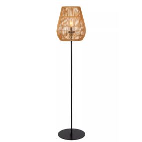 Lucide Nerida - Außen-Stehleuchte - Ø 35 x 154 cm - IP44 - natur