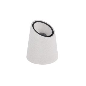 Nova Luce Fox - Bodenspot - Ø 14 x 16 cm - IP65 - weiß