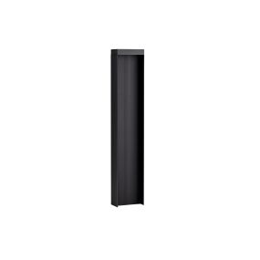 Nova Luce Alley - Gartenleuchte - 14 x 75 x 8 cm - 8W LED inkl. - IP65 - dunkel anthrazit