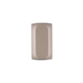 Nova Luce Elli - Wandleuchte - 10,5 x 6 cm - 8W LED inckl - Mokka Kaffee und matt schwarz