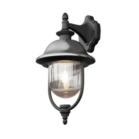 Konstsmide Parma Up – außenwandleuchte - 24 x 27,5 x 49 cm - IP43 - noir