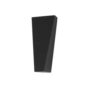 Nova Luce Veiro - Außenwandleuchte - 9,3 x 9 x 20,5 cm - 6W LED inkl. - IP65 - anthrazit