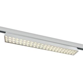 ONE Light High Power Linear - Stromschienenleuchte - 3-Phasen-Schienensystem - 58 x 4 x 6,4 cm - inkl. 30W LED - weiß - warmweiße Lichtfarbe