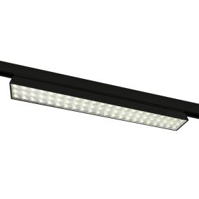 ONE Light High Power Linear - Stromschienenleuchte - 115 x 4 x 6,4 cm - 60W LED inkl - schwarz - weiße Lichtfarbe