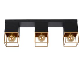 Lucide Rixt - Deckenleuchte - 54 x 10 x 18 cm - schwarz