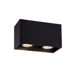 Lucide Bodi II - Aufbaustrahler - 16,5 x 8,25 x 9,5 cm - schwarz