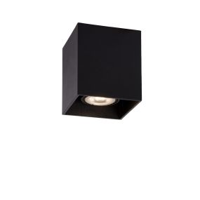 Lucide Bodi Square - Aufbaustrahler - 8,2 x 8,2 x 9,5 cm - schwarz