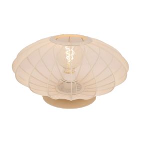 Lucide Corina - Tischleuchte - Ø 40 x 22 cm - beige