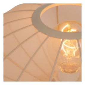 Lucide Corina - Tischleuchte - Ø 40 x 22 cm - beige