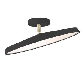 Design for the People Kaito 2 Pro 40 - Deckenleuchte - Ø 38,5 x 11,8 cm - 24W dimmbar LED inkl. - schwarz