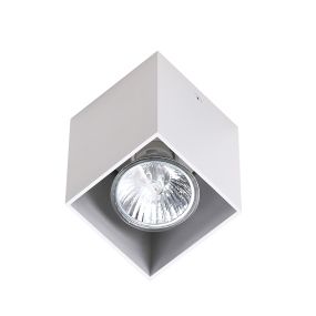 Maxlight Pet Square - Deckenleuchte - Ø 7 x 9 cm - weiß