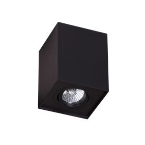 Maxlight Basic Square - Deckenstrahler - Ø 9 x 12 cm - schwarz