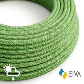 Creative Cables EIVA - Textilkabel - IP65 - pro 100 cm - grün